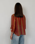 Haveone - Camicia righe larghe india/sabbia