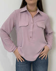SusyMix - Camicia no stiro rosa