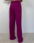 Tensione In - Pantalone palazzo ciclamino