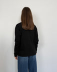 SusyMix - Maglia scatola manica lunga nera