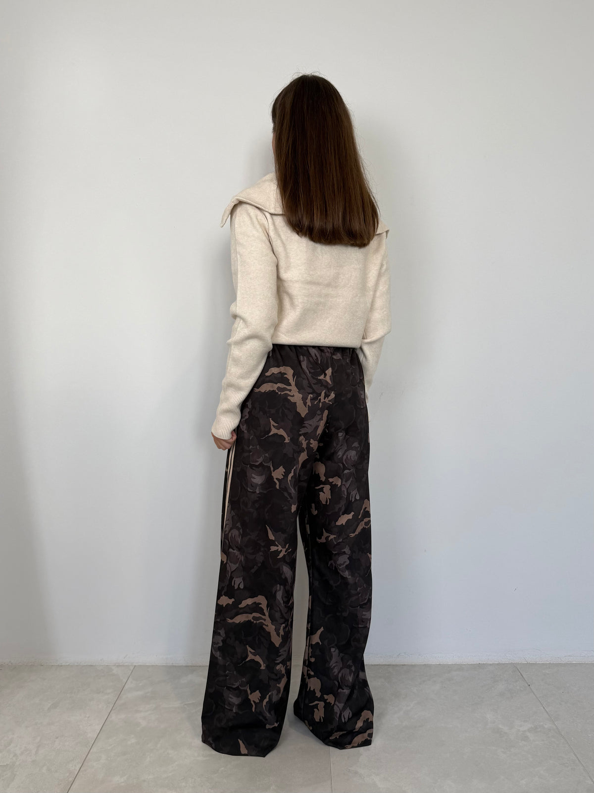 PRE-ORDINE 21/09: SusyMix - Pantalone camouflage con bande