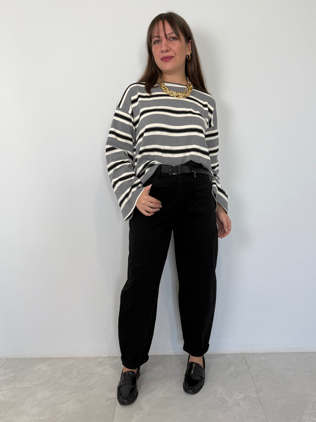 PRE-ORDINE 26/10: SusyMix - Pantalone cuoricino nero