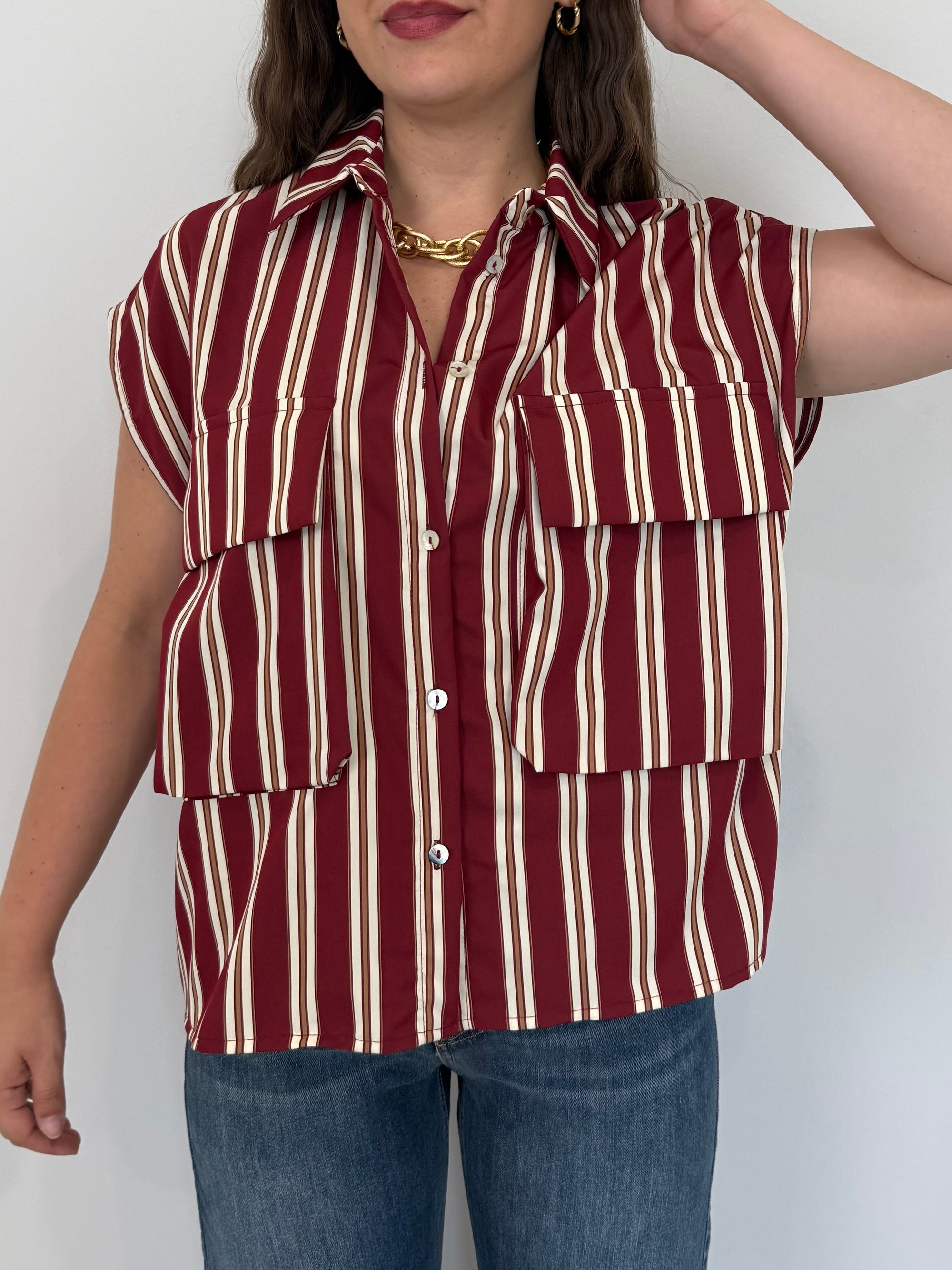Haveone - Camicia gessata india