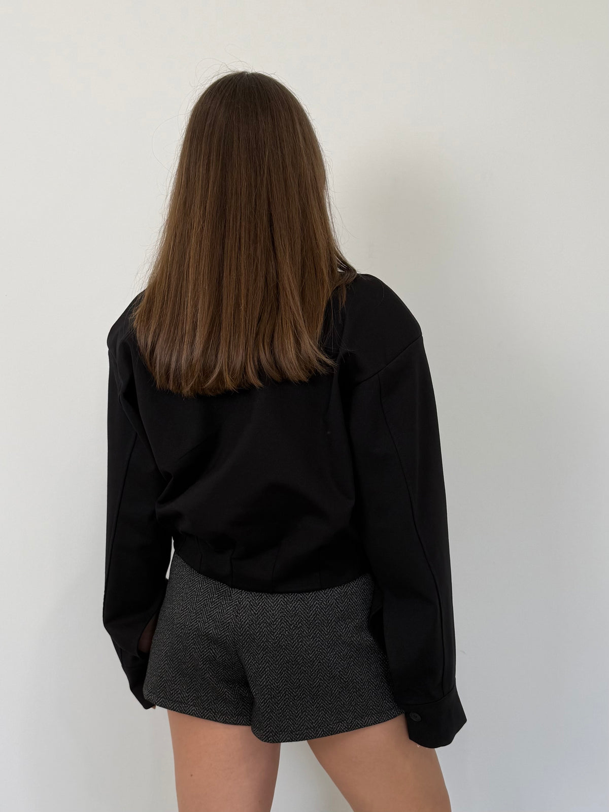 Haveone - Felpa con spalline molto imbottite