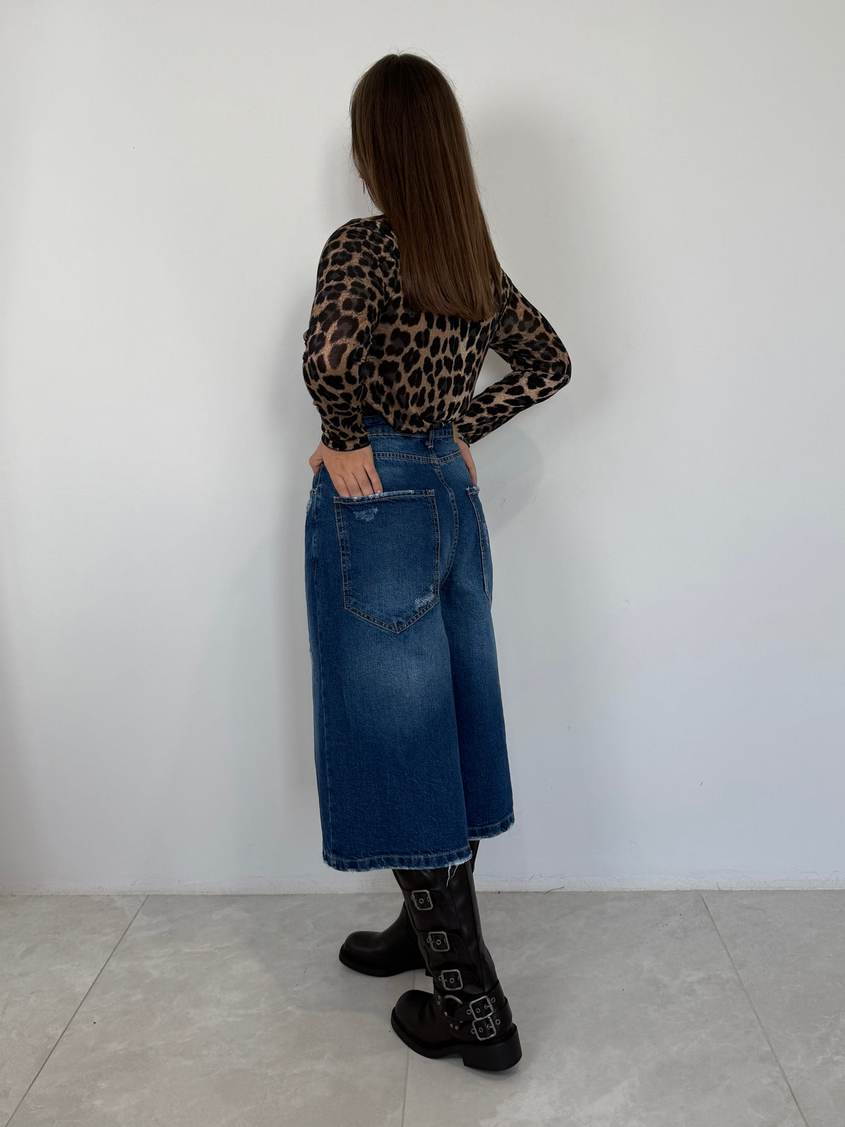 Haveone - Bermuda denim