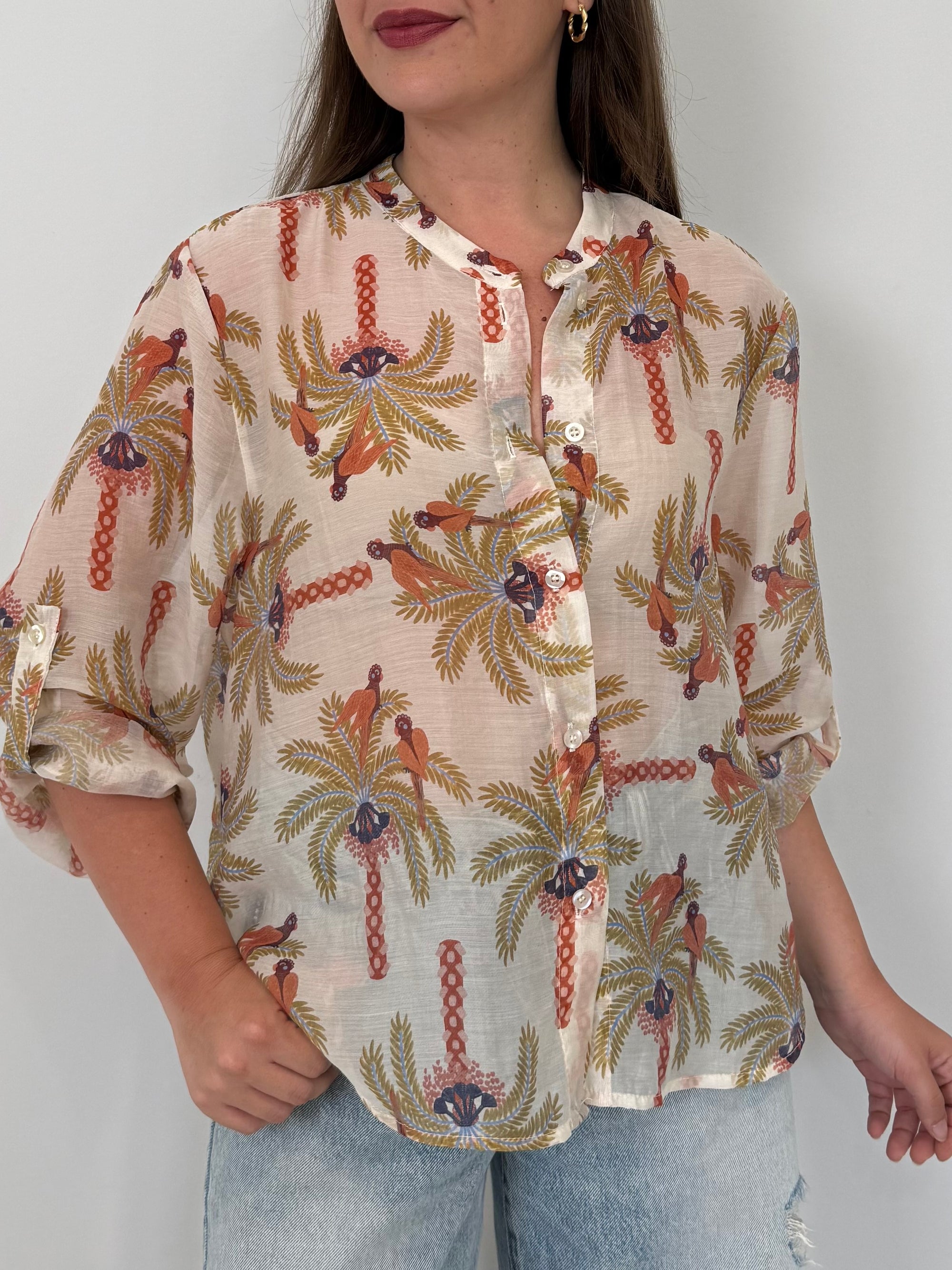 Haveone - Camicia con palme
