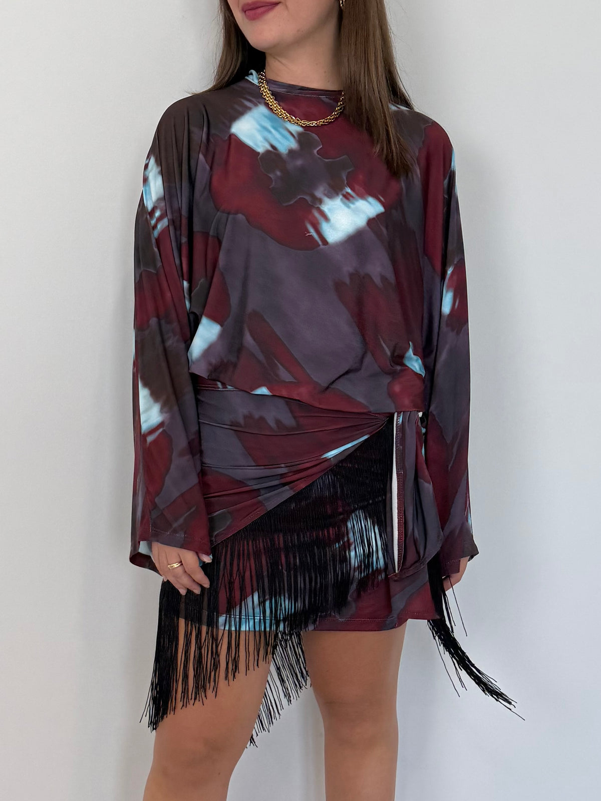 Tensione In - Abito corto fantasia tie-dye