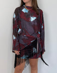 Tensione In - Abito corto fantasia tie-dye