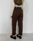 SusyMix - Pantalone sigaretta moro