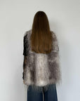 DIxie - Gilet in ecopelliccia