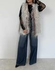 DIxie - Gilet in ecopelliccia