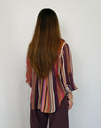 Haveone - Camicia millerighe multicolor