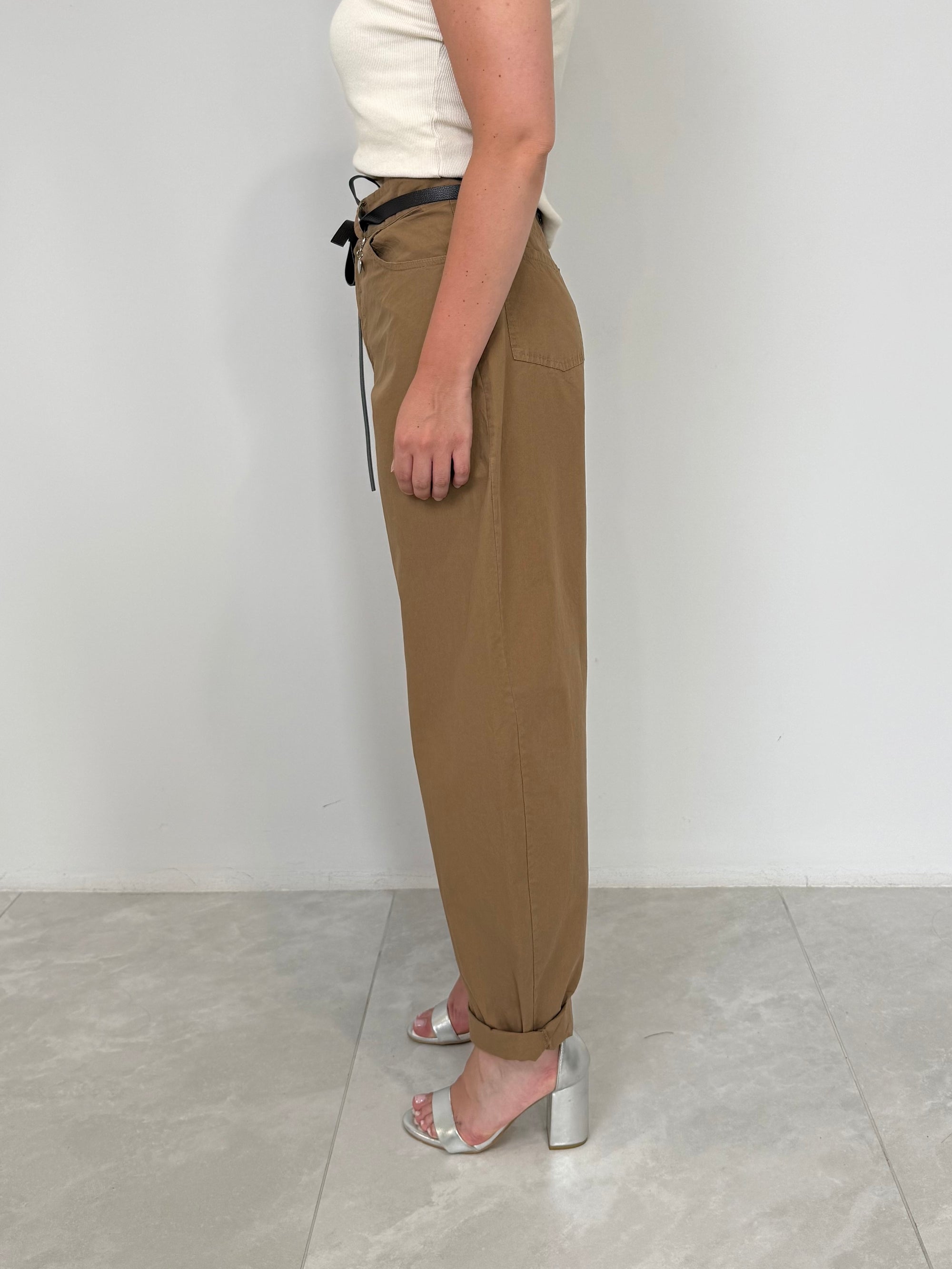 SusyMix - Pantalone cuoricino sabbia