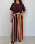 Haveone - Pantalone millerighe multicolor