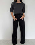 Two Way - Jeans a palazzo nero