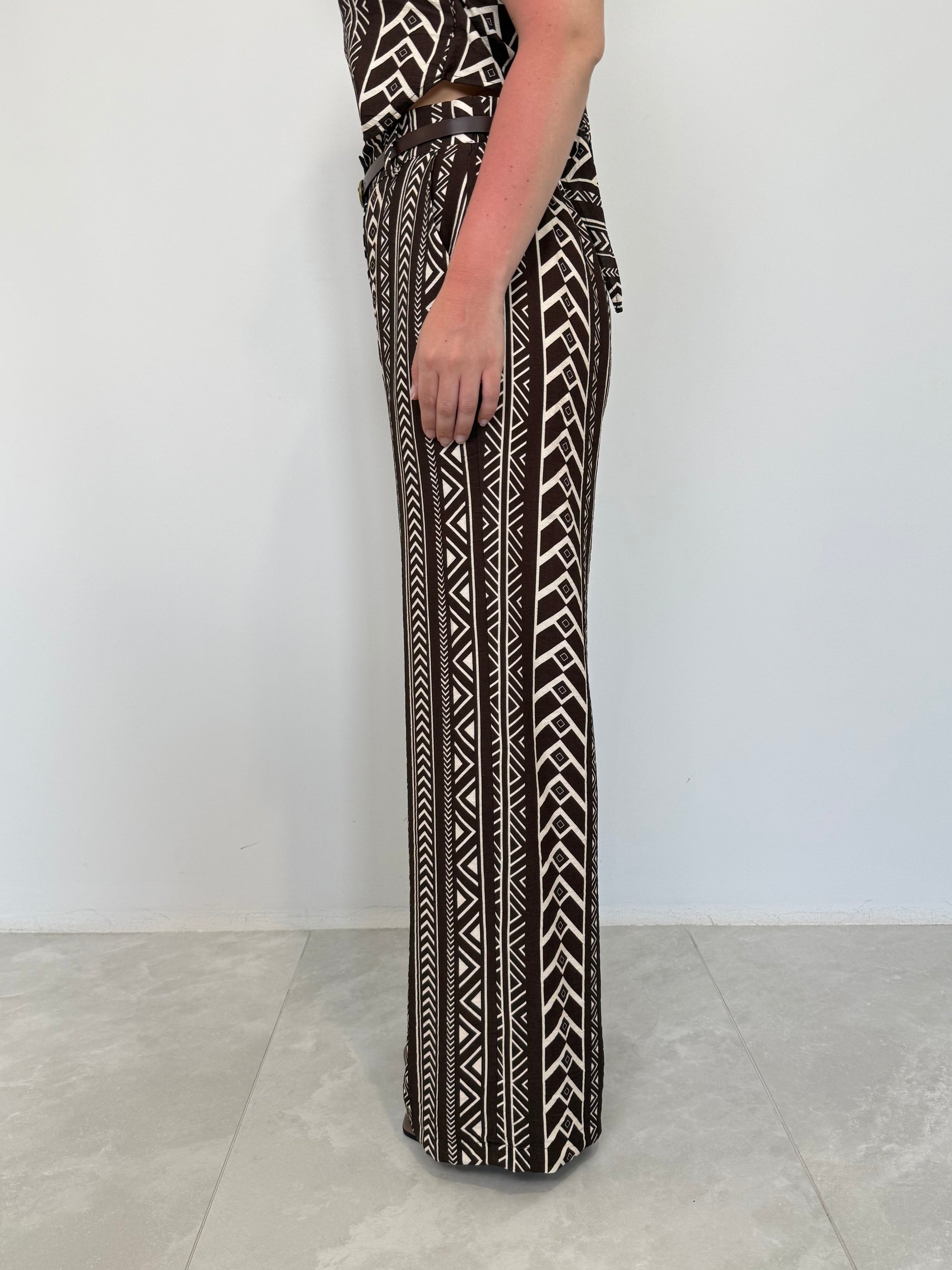 Haveone - Pantalone etnico moro