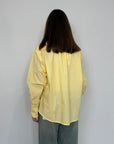Haveone - Camicia in cotone gialla