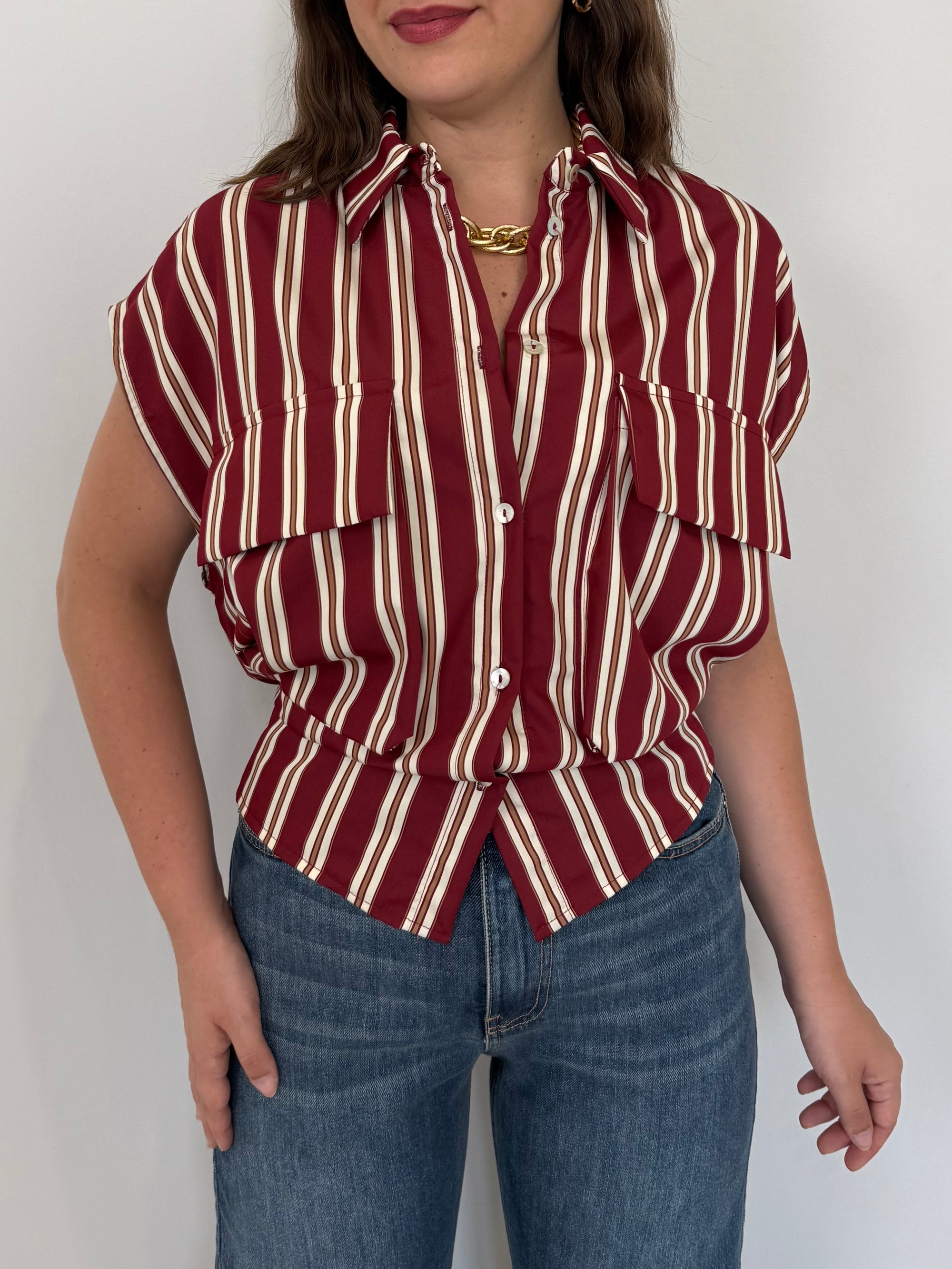 Haveone - Camicia gessata india
