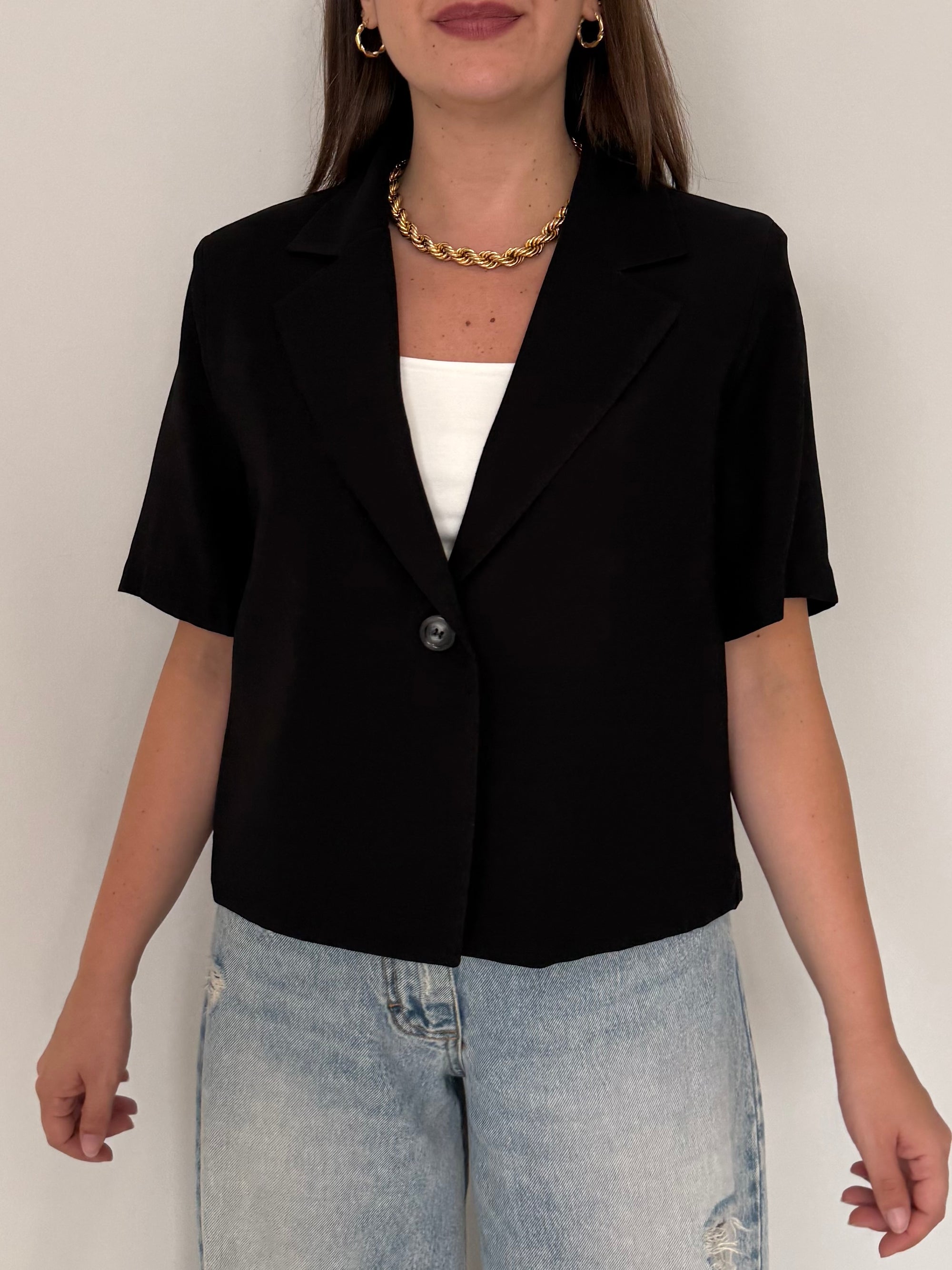 Haveone - Giacca Iris nera