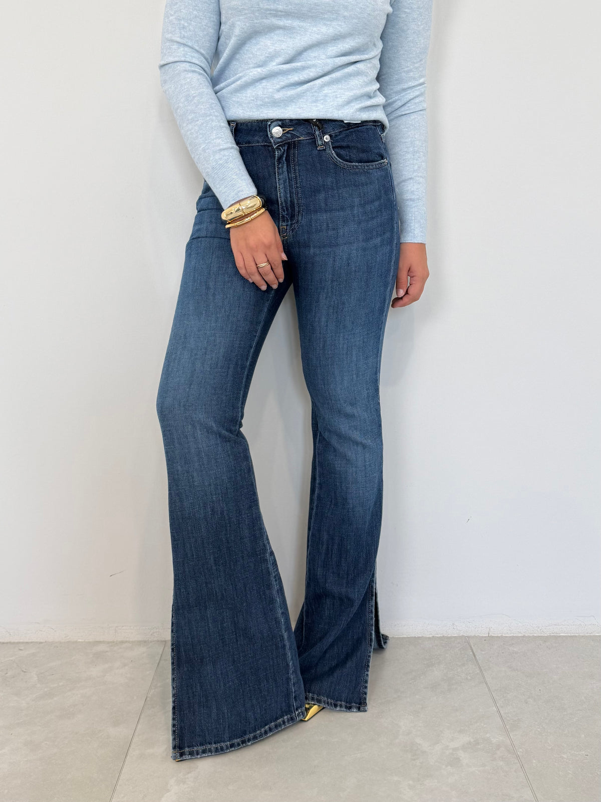 Haveone - Jeans split a zampa