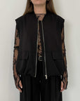Dixie - Bomber con tasche nero