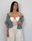SusyMix - Body in pizzo bianco