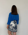Tensione In - Gonna pareo jungle blu