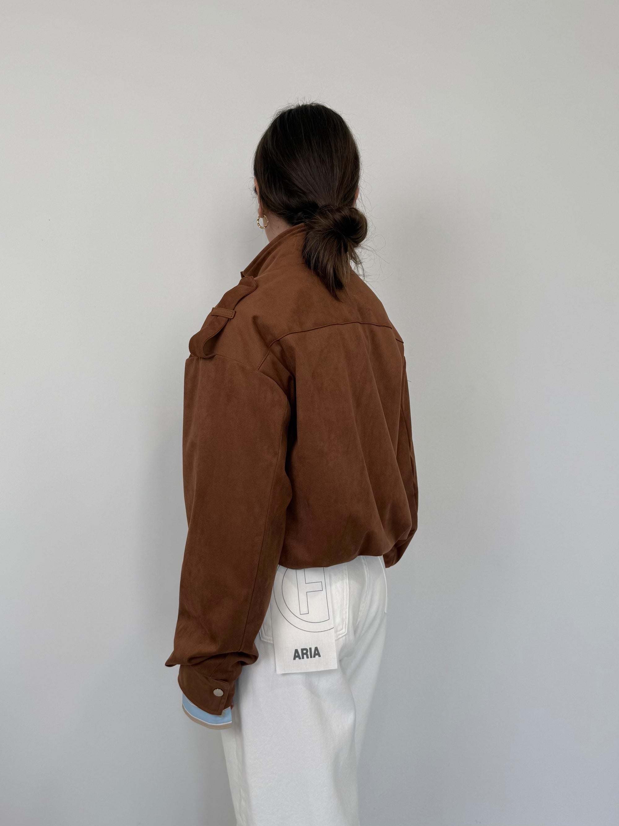 Haveone - Bomber in suede