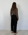 SusyMix - Pantalone punto Milano stellina Nero