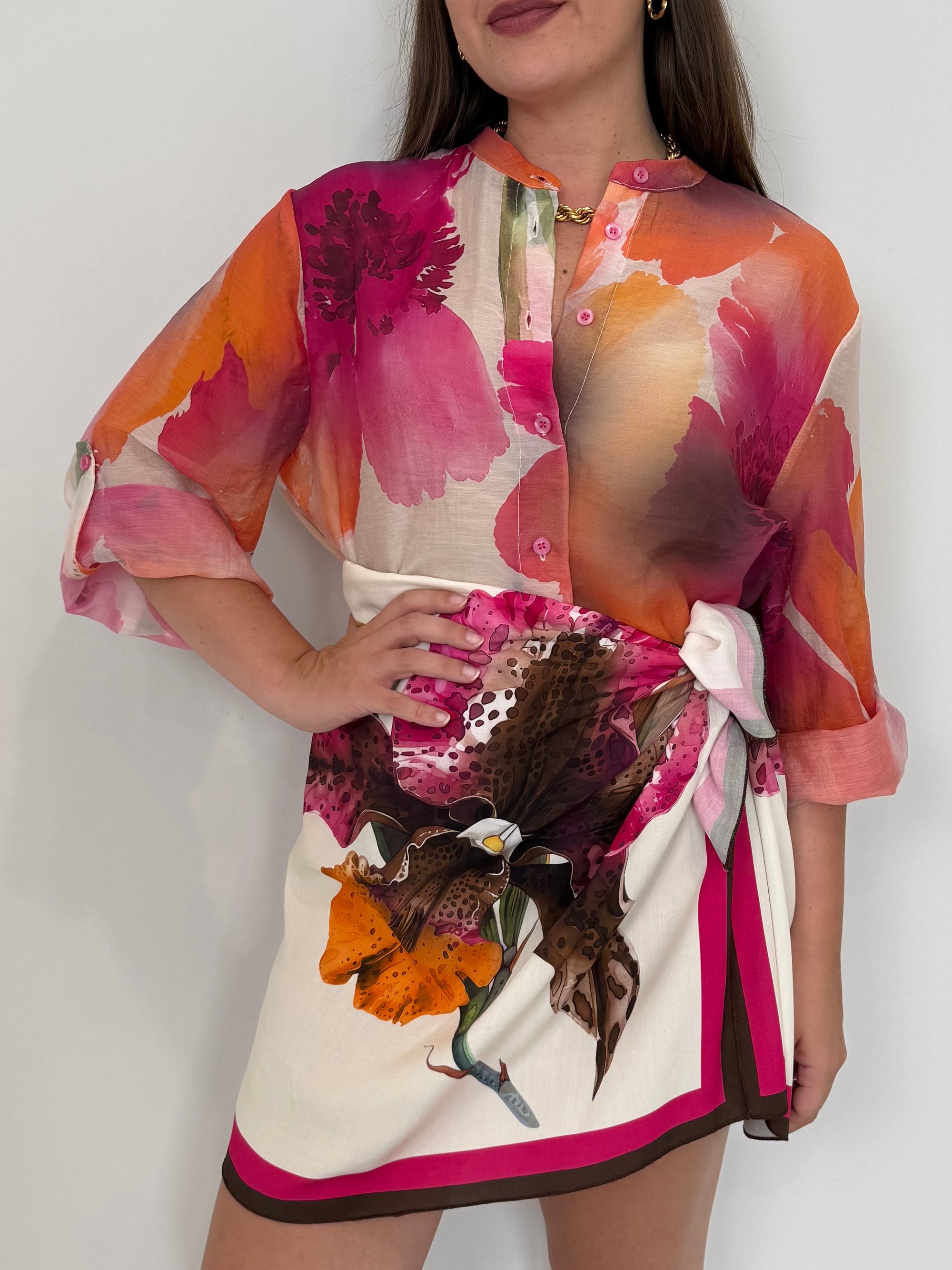 Haveone - Gonna pareo orchidea fuxia