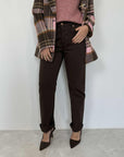 Tensione In - Jeans taglio vivo moro