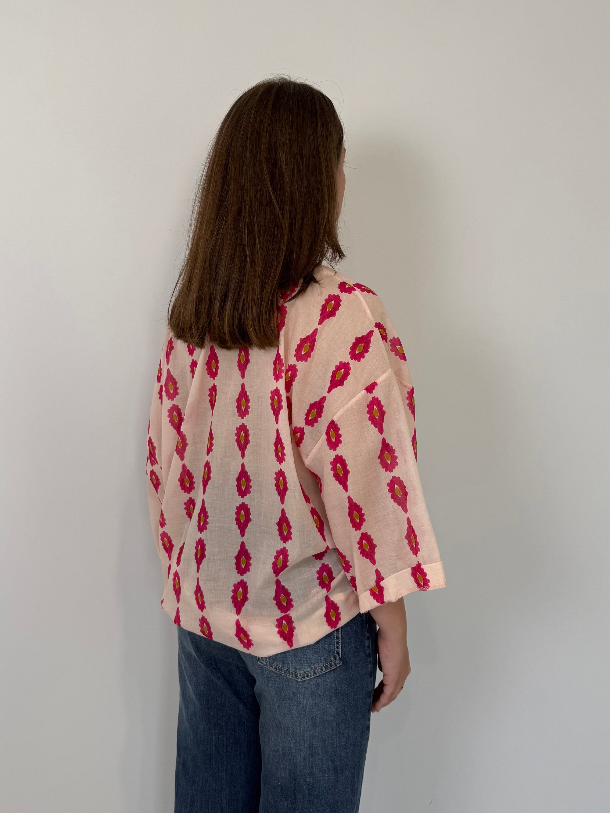 Tensione - Camicia stampa geometrica