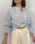Tensione In - Camicia in sangallo Cefalù
