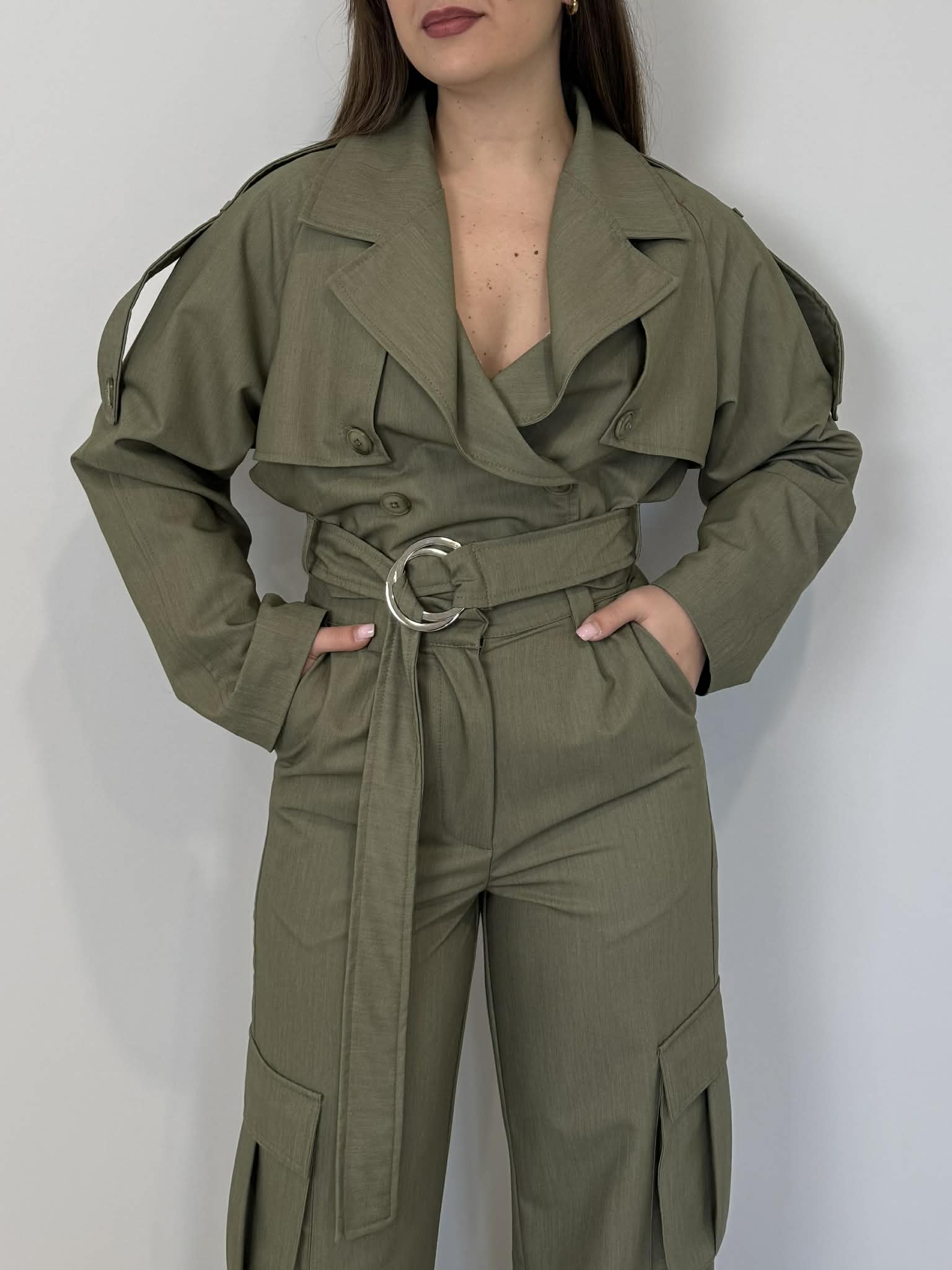 Haveone - Trench crop verde
