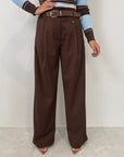 Dixie - Pantalone palazzo con cintura