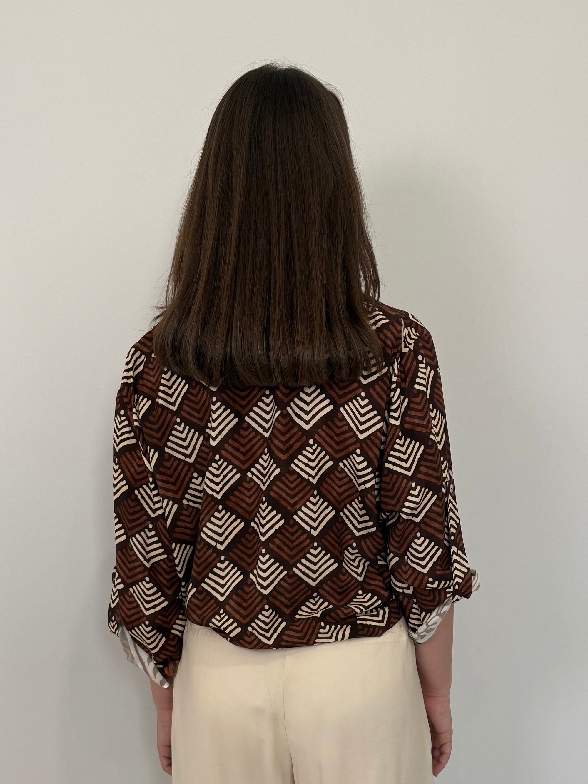 Haveone - Camicia in viscosa Marrakech