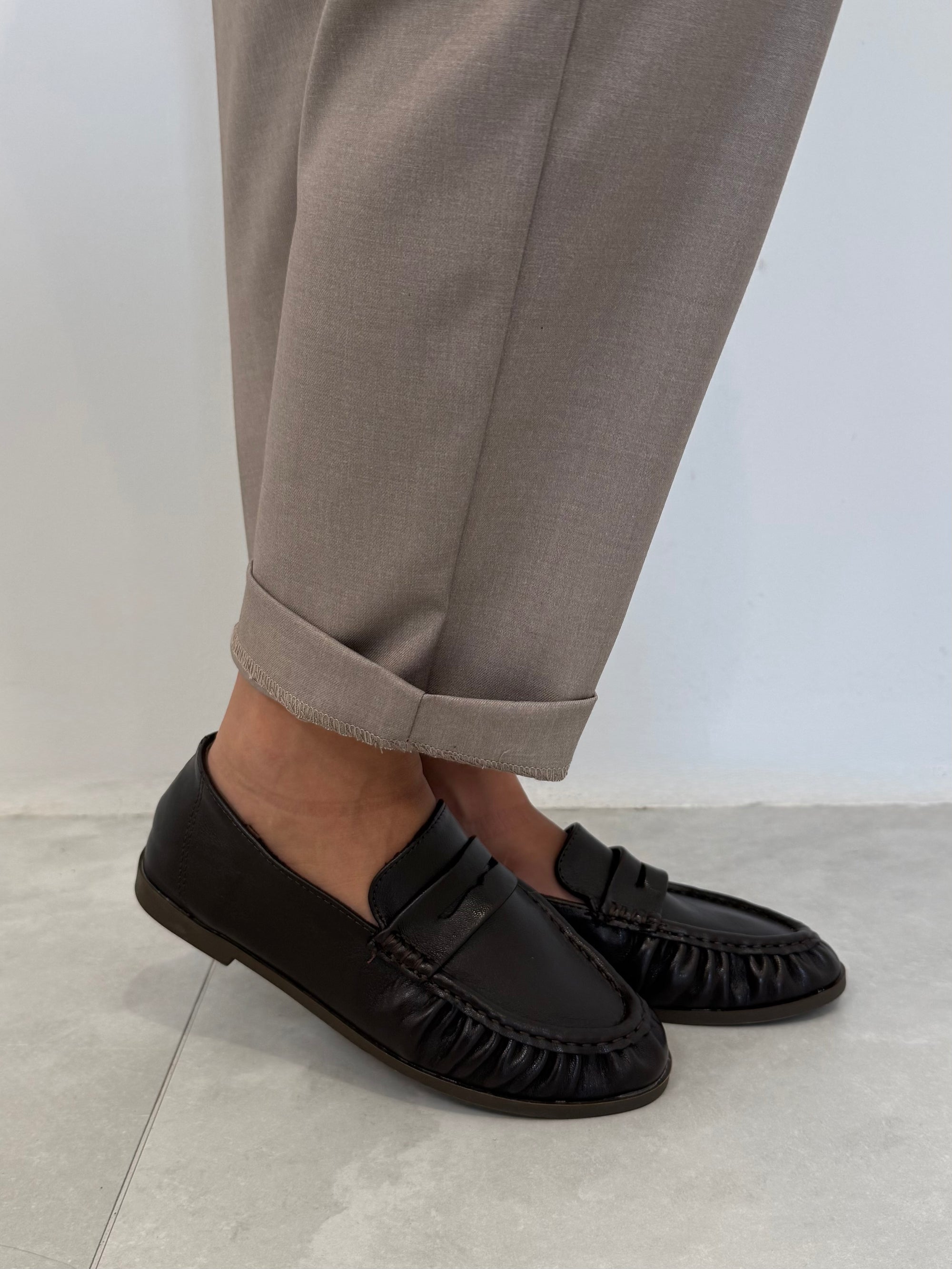 PRE-ORDINE 31/08: Mocassino con impunture moro