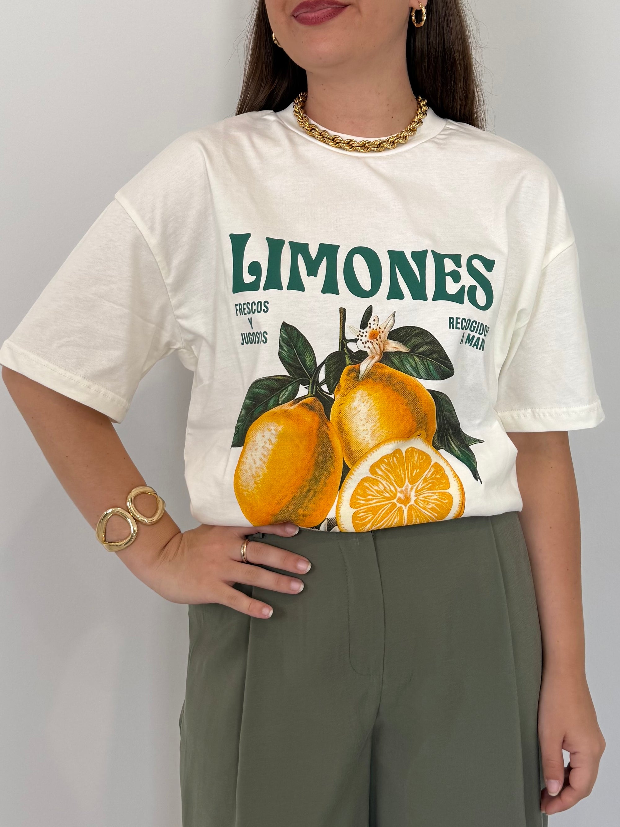 Haveone - T-shirt con limoni