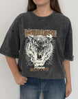 Civico23 - T-shirt over con tigre