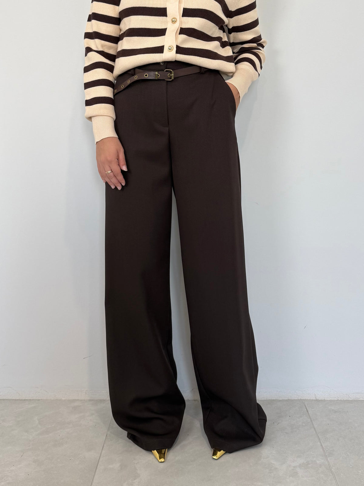 Haveone - Pantalone palazzo moro