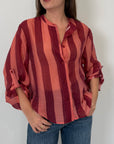 Haveone - Camicia righe larghe india