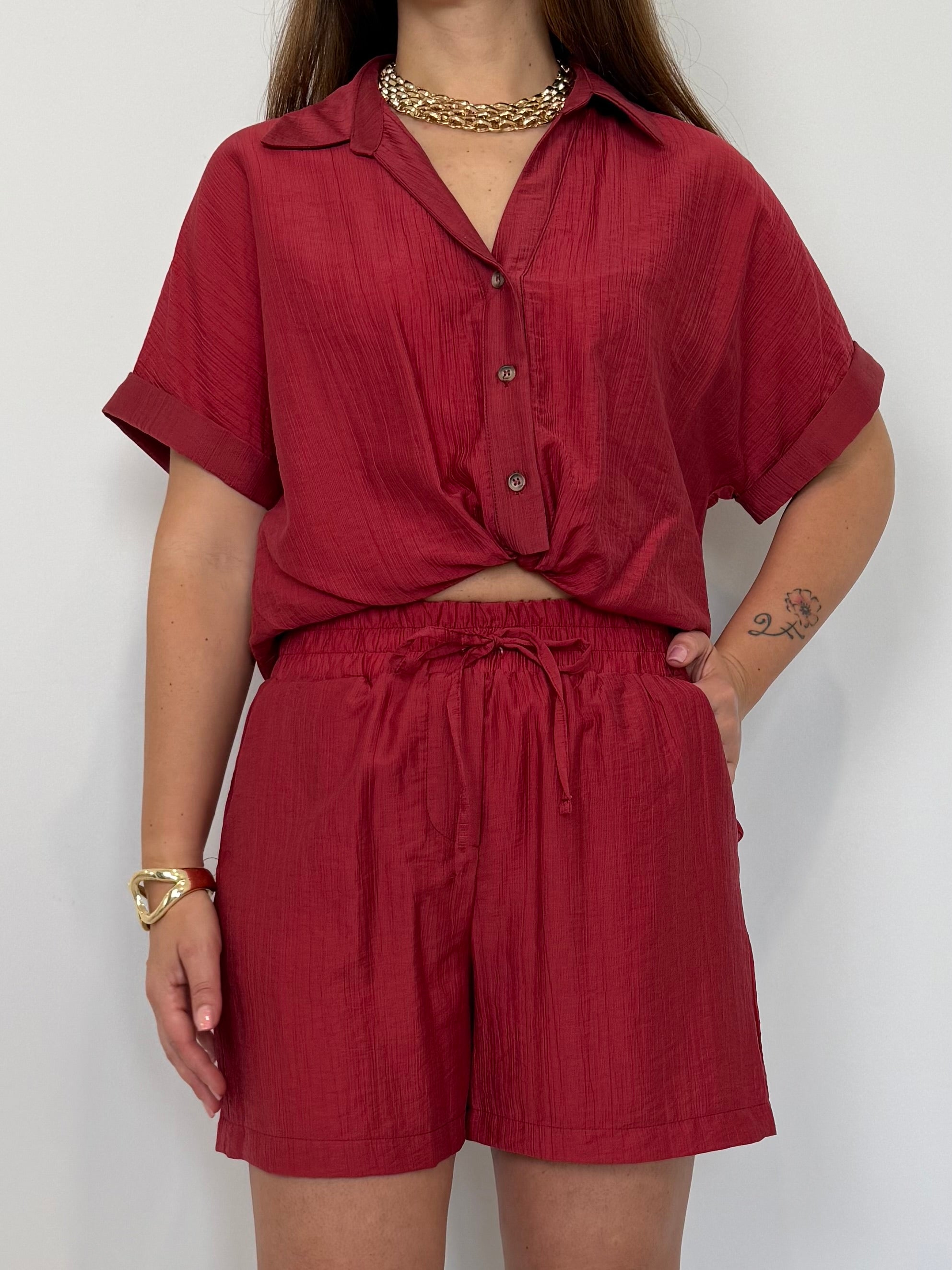 Haveone - Short goffrato india