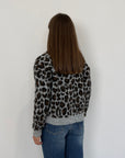 SusyMix - Cardigan maculato grigio