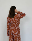 SusyMix - Camicia fantasia paisley papaya