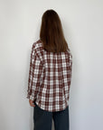 Haveone - Camicia check largo moro