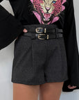 Haveone - Short pence doppia cintura
