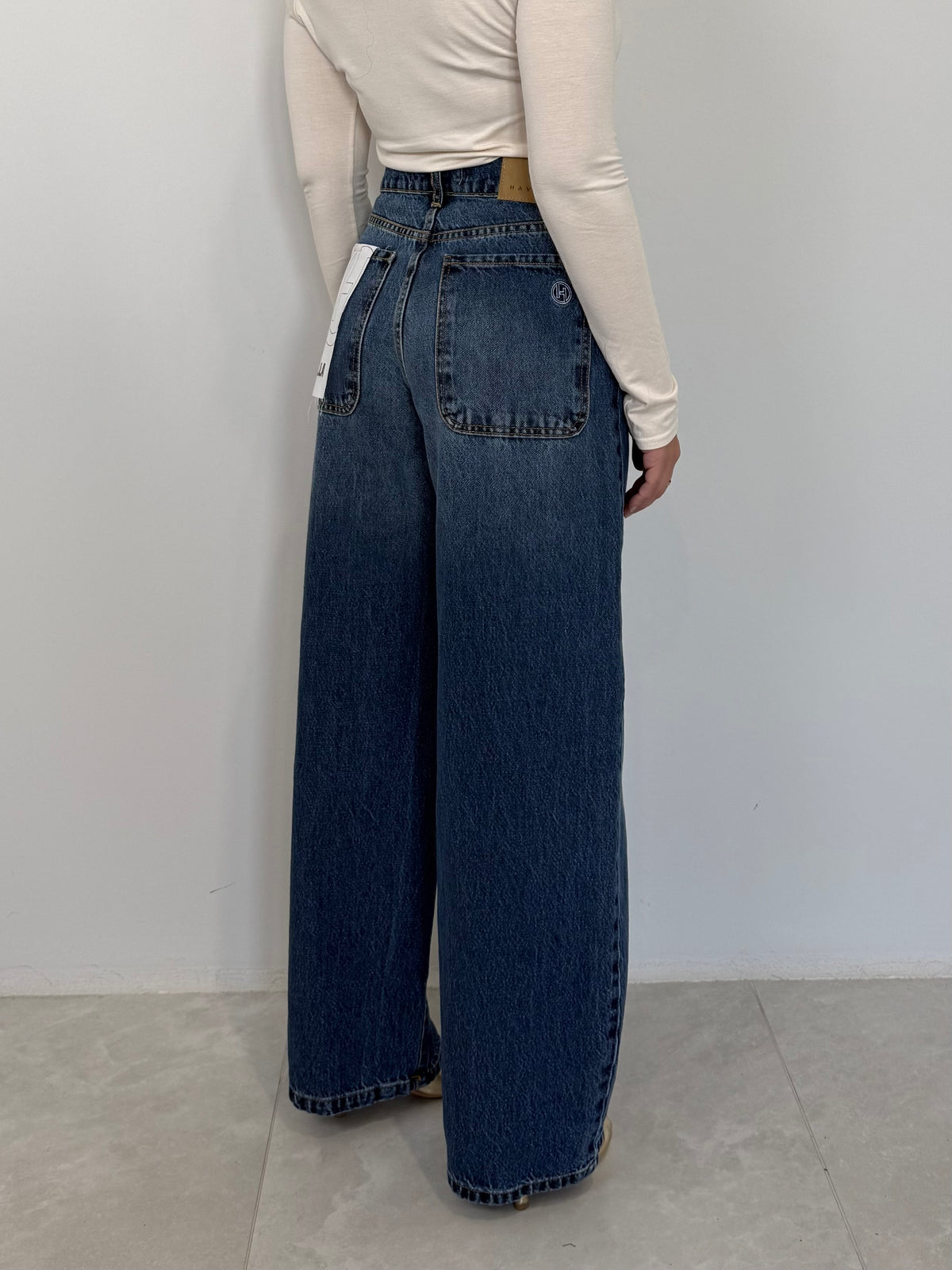 Haveone - Jeans bella denim blu