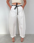 SusyMix - Pantalone con stellina LT bianco