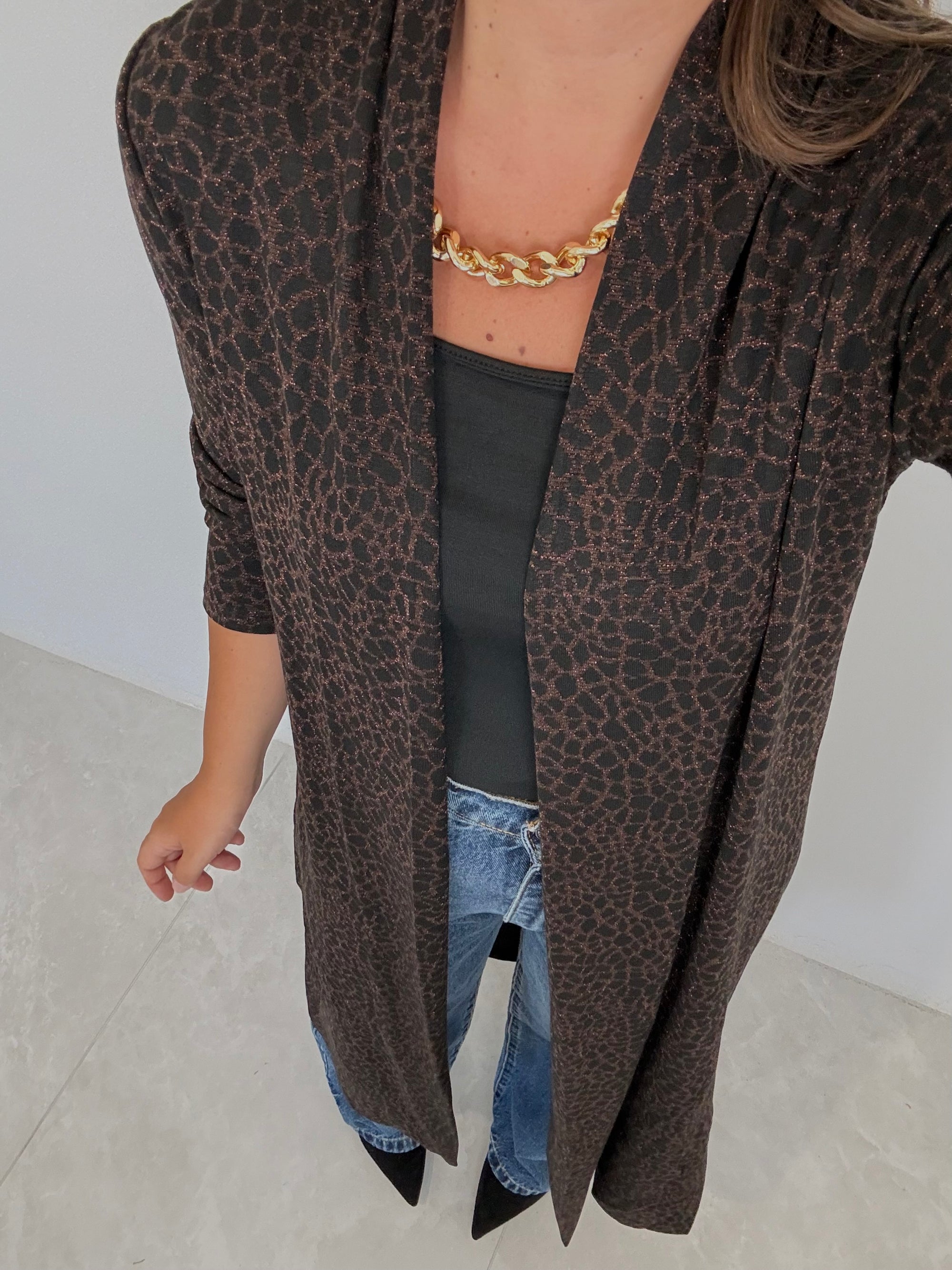 SusyMix - Cardigan maculato soft