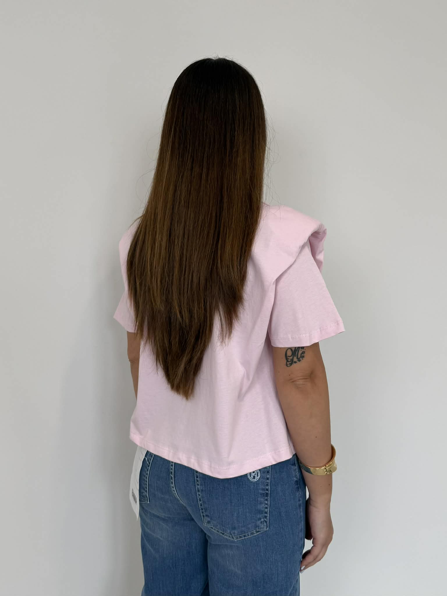 Dixie - Maglia con spalline rosa